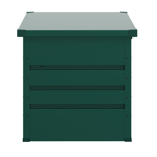 Gartenbox wasserdicht MONACO 100 x 62 x 64 cm 300L grün