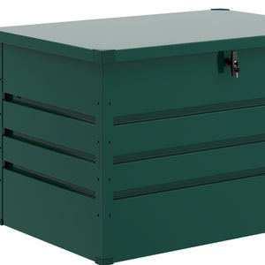 Gartenbox wasserdicht MONACO 100 x 62 x 64 cm 300L grün