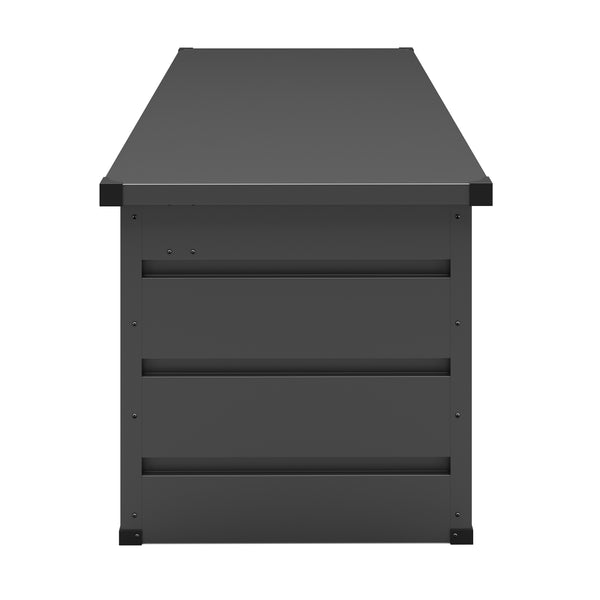 Kissenbox Gartenbox PAVIA 132 x 62 x 64 cm anthrazit