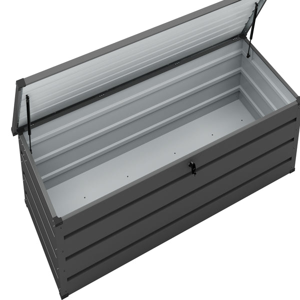 Kissenbox Gartenbox PAVIA 165 x 70 x 64 cm anthrazit
