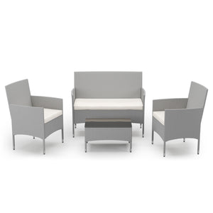 Kissenset für Gartenset MALIA beige