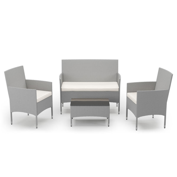 Kissenset für Gartenset MALIA beige