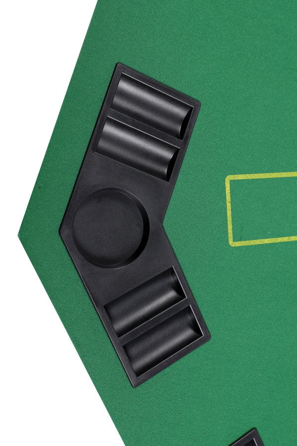 Poker-Tischauflage klappbar (8 Spieler)