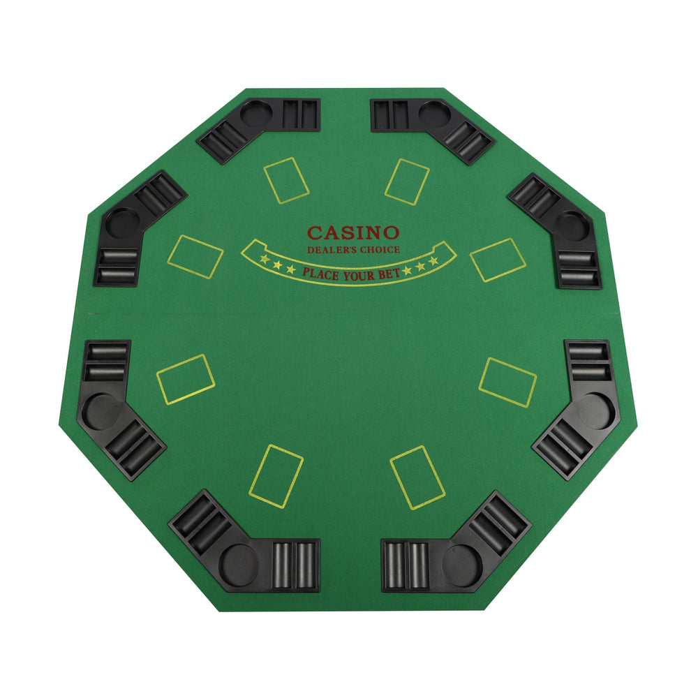 Tappetino da poker pieghevole (8 giocatori)