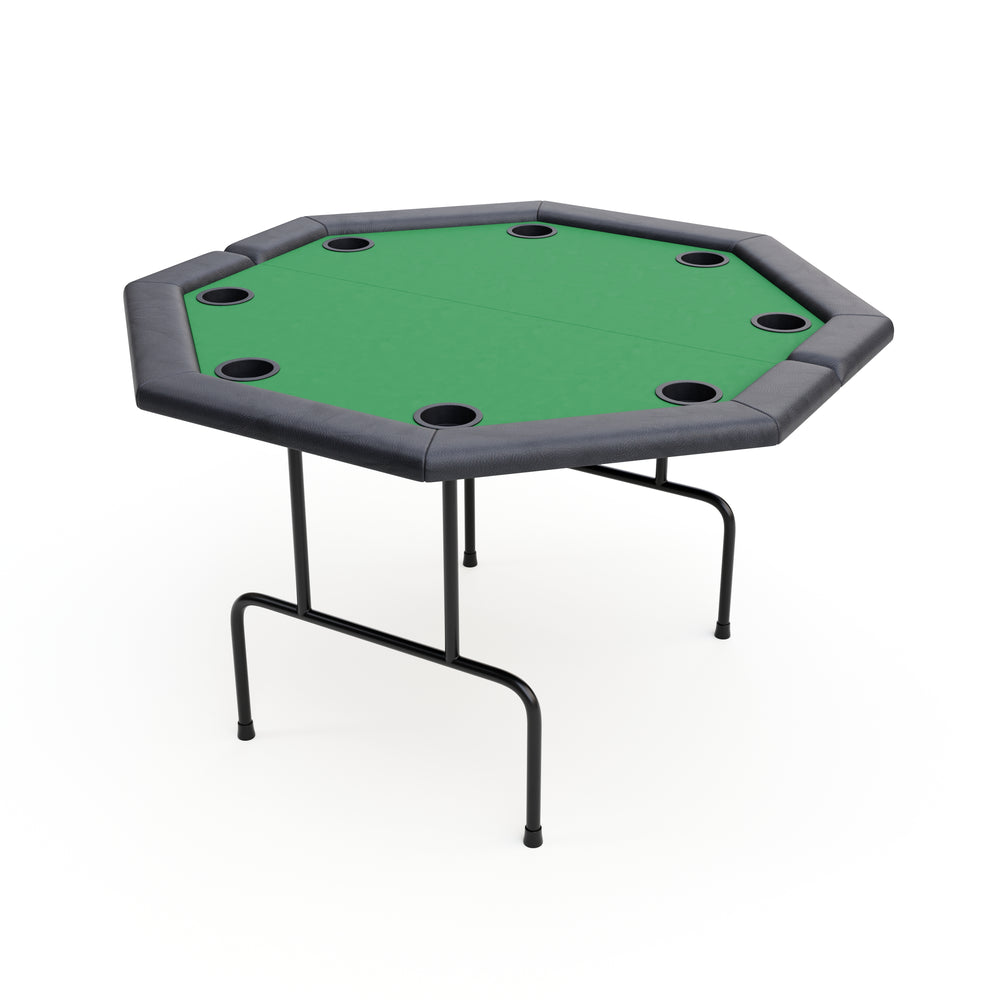 Tavolo da poker ottagonale pieghevole per 8 giocatori