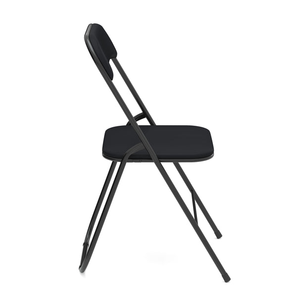 Folding chair FOLD 4-piece set black