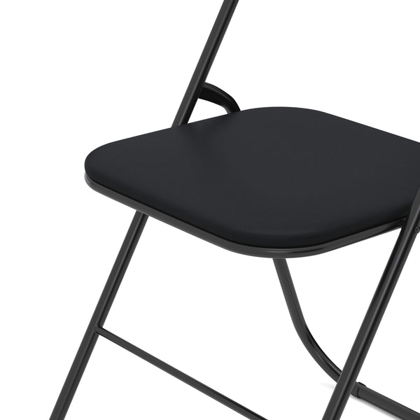 Folding chair FOLD 4-piece set black