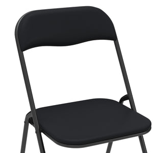 Folding chair FOLD 4-piece set black