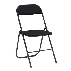 Folding chair FOLD 4-piece set black