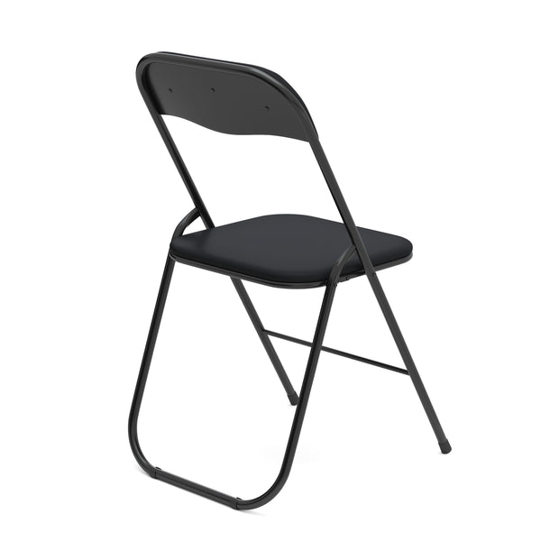 Folding chair FOLD 4-piece set black
