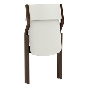 Klappstuhl BUFORD 2er Set beige/braun
