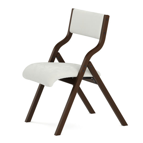 Klappstuhl BUFORD 2er Set beige/braun