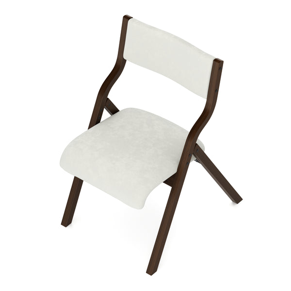 Klappstuhl BUFORD 2er Set beige/braun