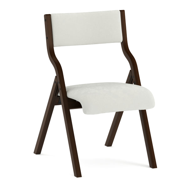 Klappstuhl BUFORD 2er Set beige/braun