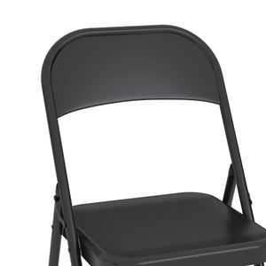 Folding chair LIST 4-piece set black