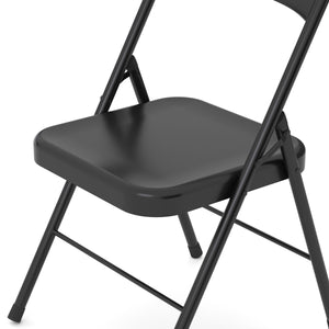 Folding chair LIST 4-piece set black