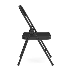 Folding chair LIST 4-piece set black