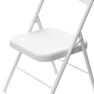 Folding chair LIST 4-piece set white