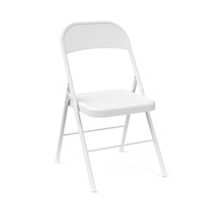 Folding chair LIST 4-piece set white