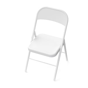Folding chair LIST 4-piece set white