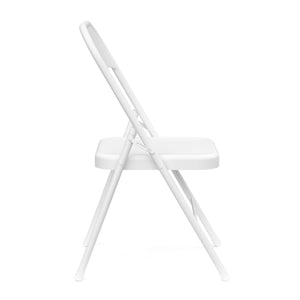 Folding chair LIST 4-piece set white