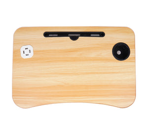 Klapptisch multifunktional mit USB nature