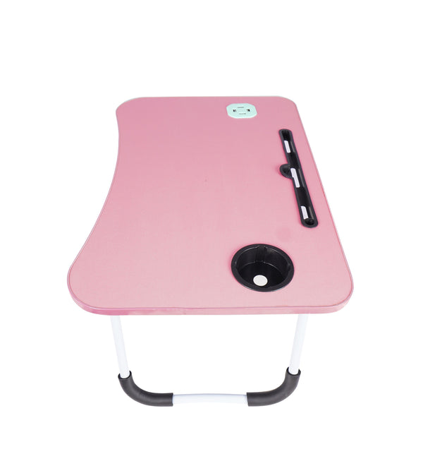 Klapptisch multifunktional mit USB rosa