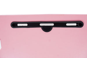 Klapptisch multifunktional mit USB rosa