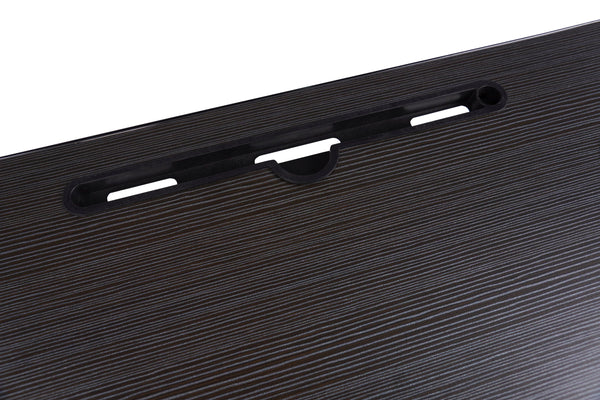 Klapptisch multifunktional mit USB schwarz