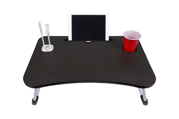 Klapptisch multifunktional mit USB schwarz