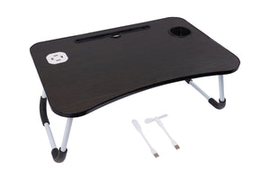 Klapptisch multifunktional mit USB schwarz