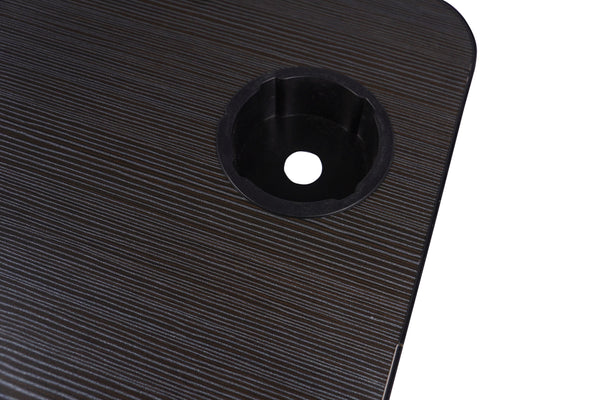 Klapptisch multifunktional mit USB schwarz