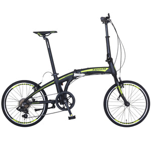 Klappvelo 20"" Black Beat