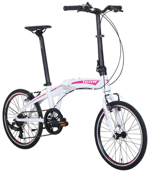Klappvelo 20"" WHITE BEAT
