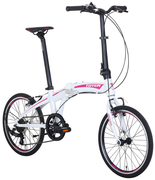 Klappvelo 20"" WHITE BEAT