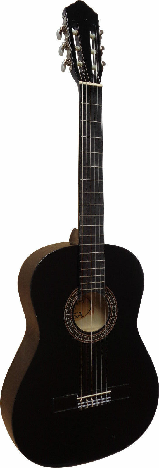 Klassische Gitarre 4/4 schwarz