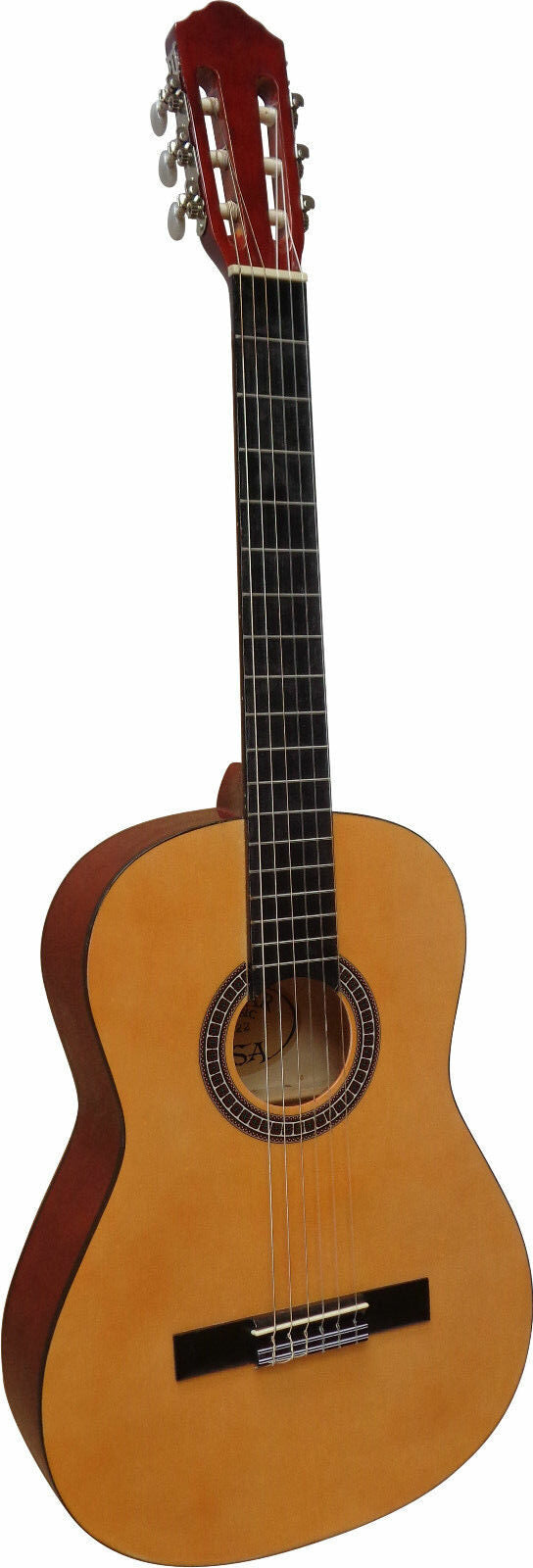 Klassische Gitarre 4/4 natur hell