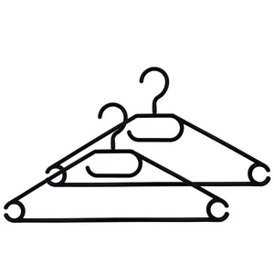 Kleiderbügel schwarz 100er Set