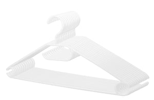 Kleiderbügel weiss 100er Set