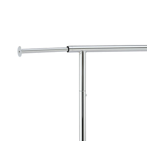 Kleiderständer 1 Stange bis 70 kg silber