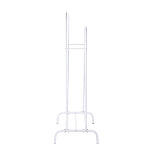 Kleiderständer 2 Stangen bis 40 kg weiss