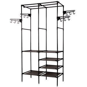 Armoire portante 86 x 44 x 174 cm noire