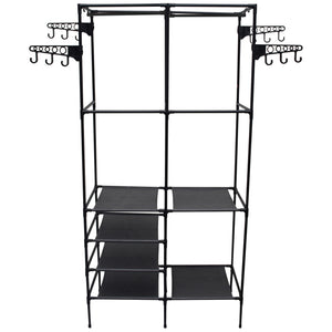Armoire portante 86 x 44 x 174 cm noire
