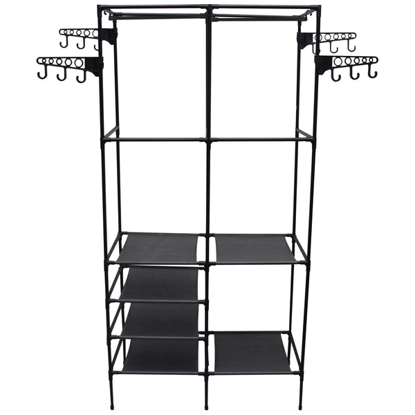 Armoire portante 86 x 44 x 174 cm noire