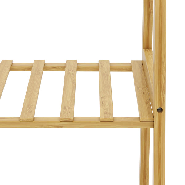 Kleiderständer Bambus KOHANA 152 x 70 cm natur