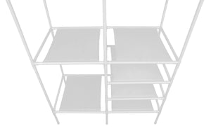 Armoire portante 86 x 44 x 174 cm blanche