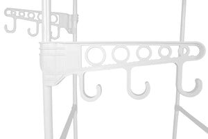 Armoire portante 86 x 44 x 174 cm blanche