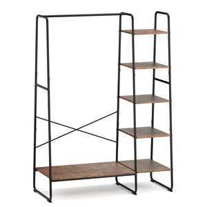 Vintage wardrobe/clothes rack BONITA 120 x 160 cm