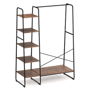 Vintage wardrobe/clothes rack BONITA 120 x 160 cm