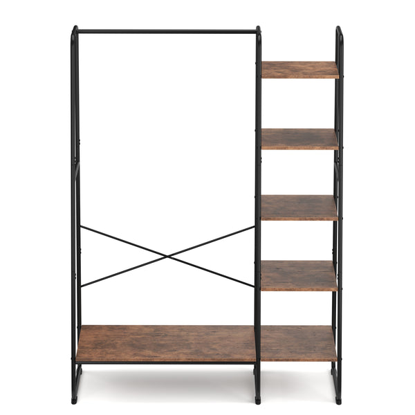 Vintage wardrobe/clothes rack BONITA 120 x 160 cm